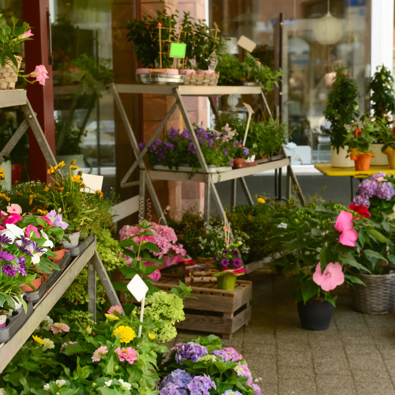 blomsterbutik